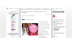 Desktop Screenshot of beautifulskincareblog.com